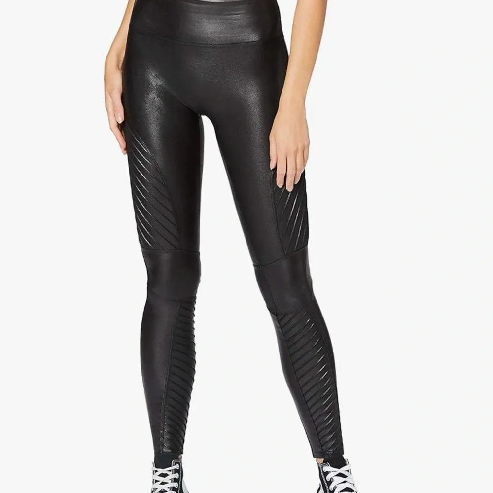 SPANX Leggings for Women Faux Leather Leggings - Picture 2 of 7